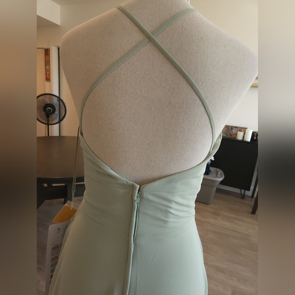 Mori Lee Bridesmaid Dress Style #21607 - Picture 3 of 13